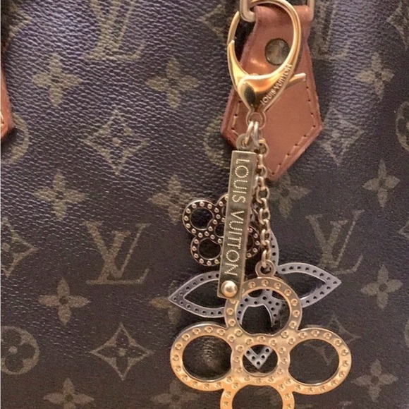 Louis Vuitton Bijoux Sac Tapage Bag Charm Gold/Silver Metal M65090 - Picture 4 of 4